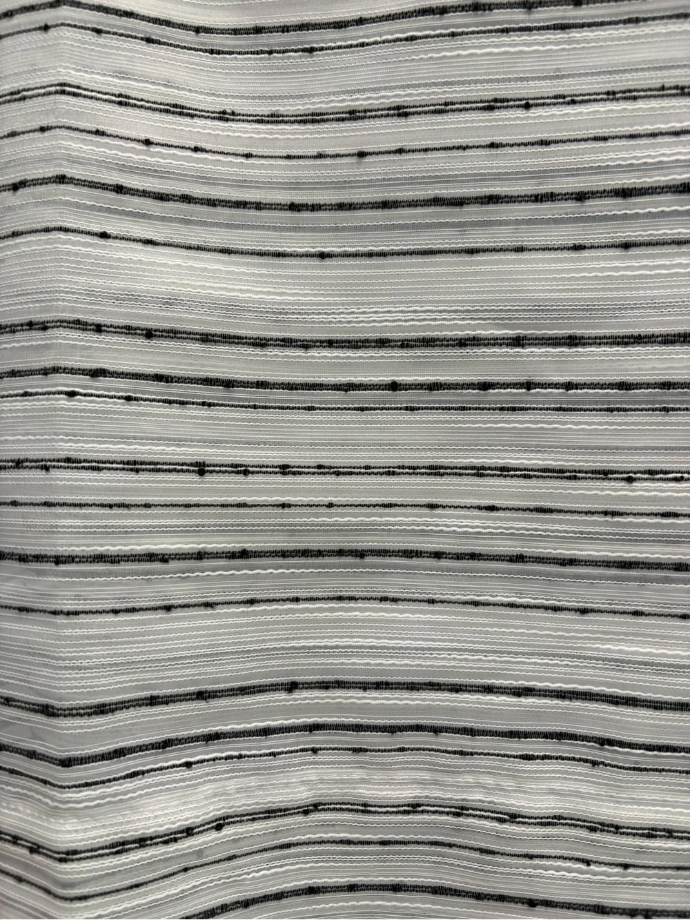 Karl Lagerfeld sheer striped